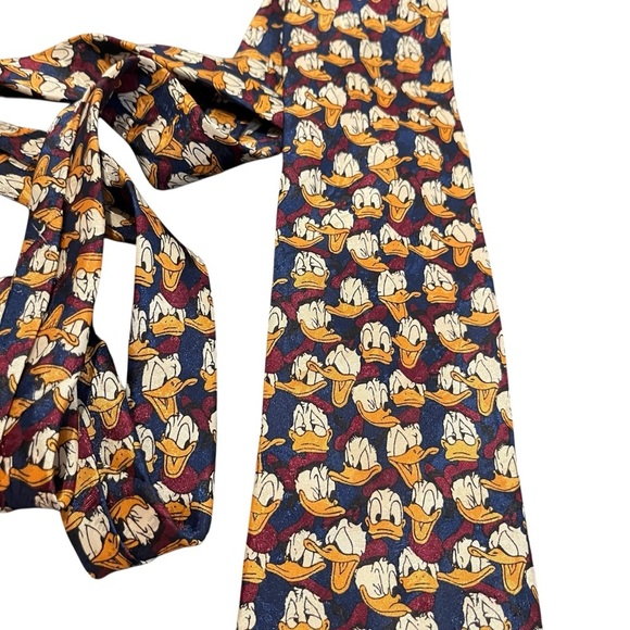 Disney Donald Duck Mood emotions faces necktie tie like new - Picture 4 of 5